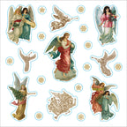 Peter Pauper Press  - Merry & Bright Christmas! A Festive Sticker Book