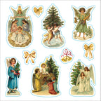 Peter Pauper Press  - Merry & Bright Christmas! A Festive Sticker Book
