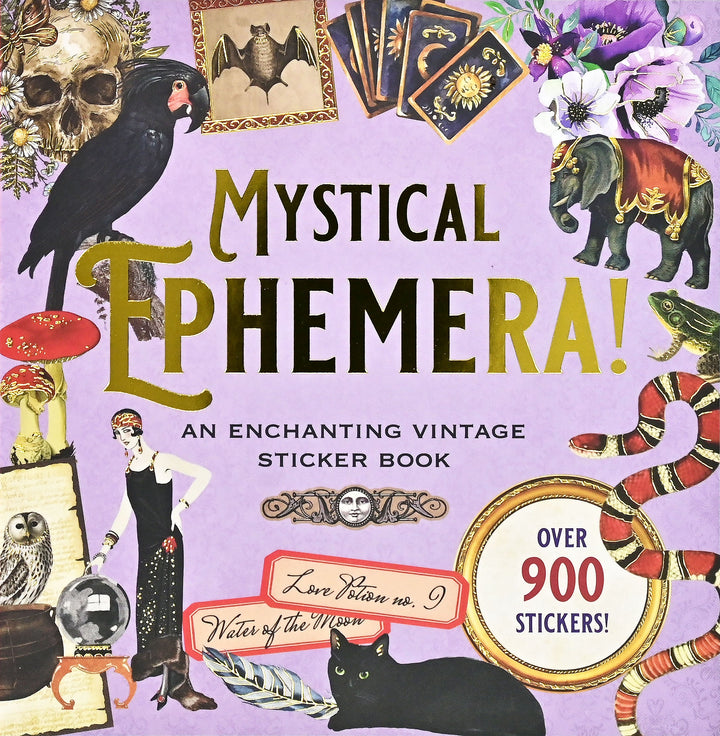 Peter Pauper Press, Mystical Ephemera! An Enchanting Vintage Sticker Book