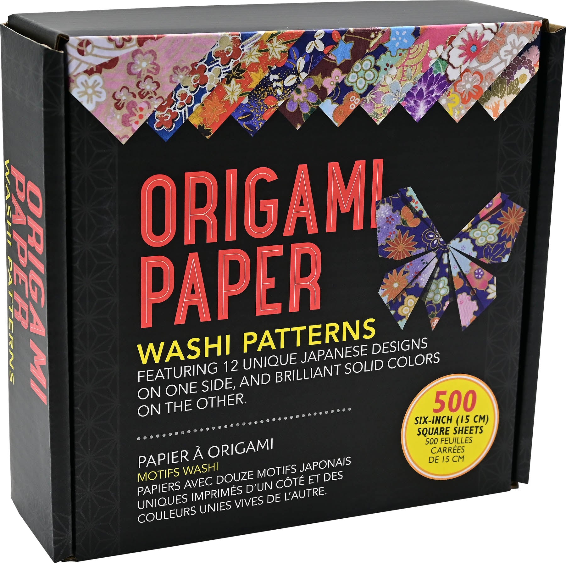 Peter Pauper Press Inc, - Origami Paper Washi Patterns (500 Sheets)