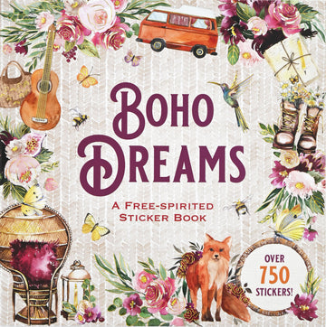 Peter Pauper Press, Boho Dreams Sticker Book