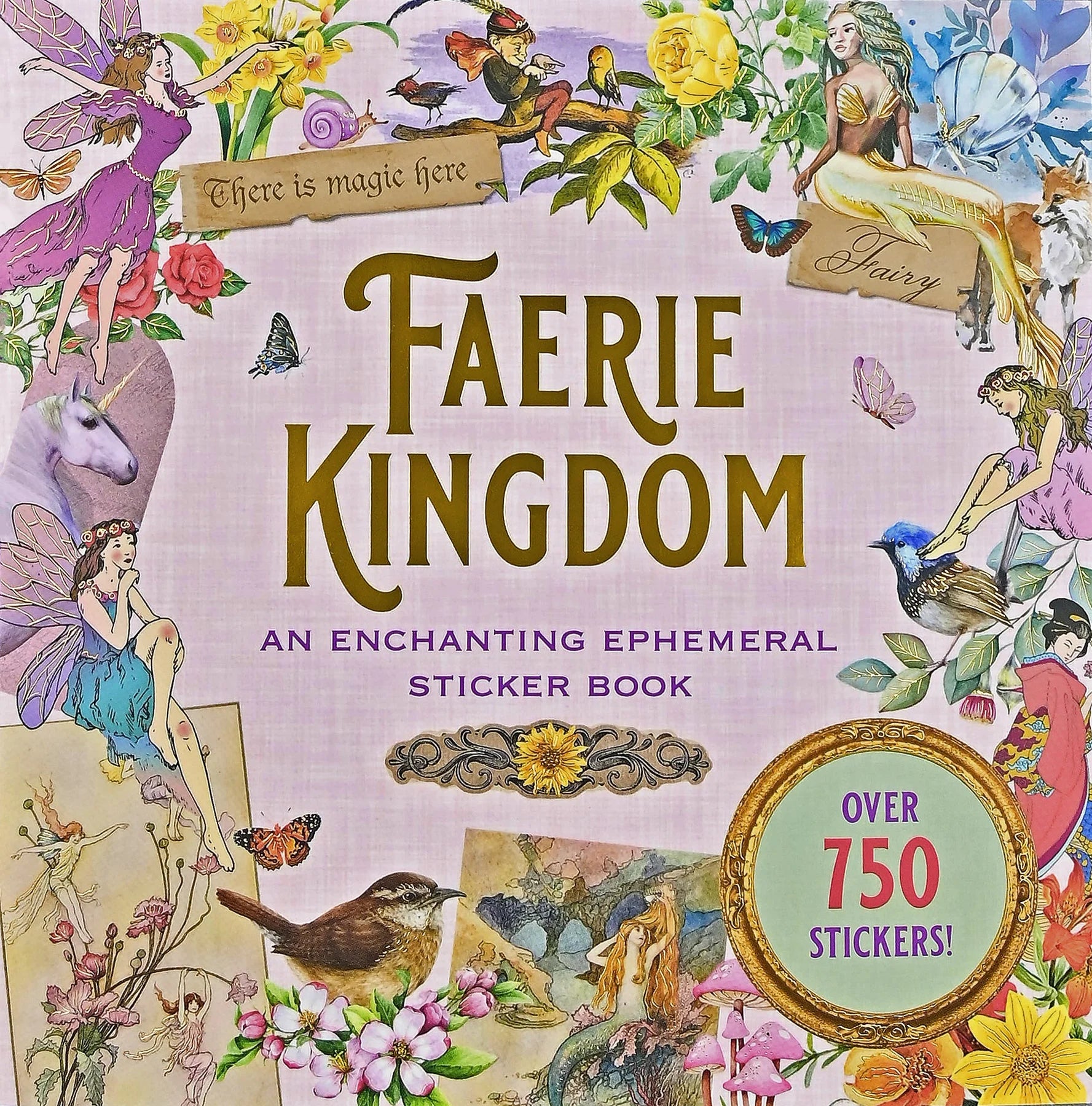 Peter Pauper Press Faerie Kingdom Sticker Book