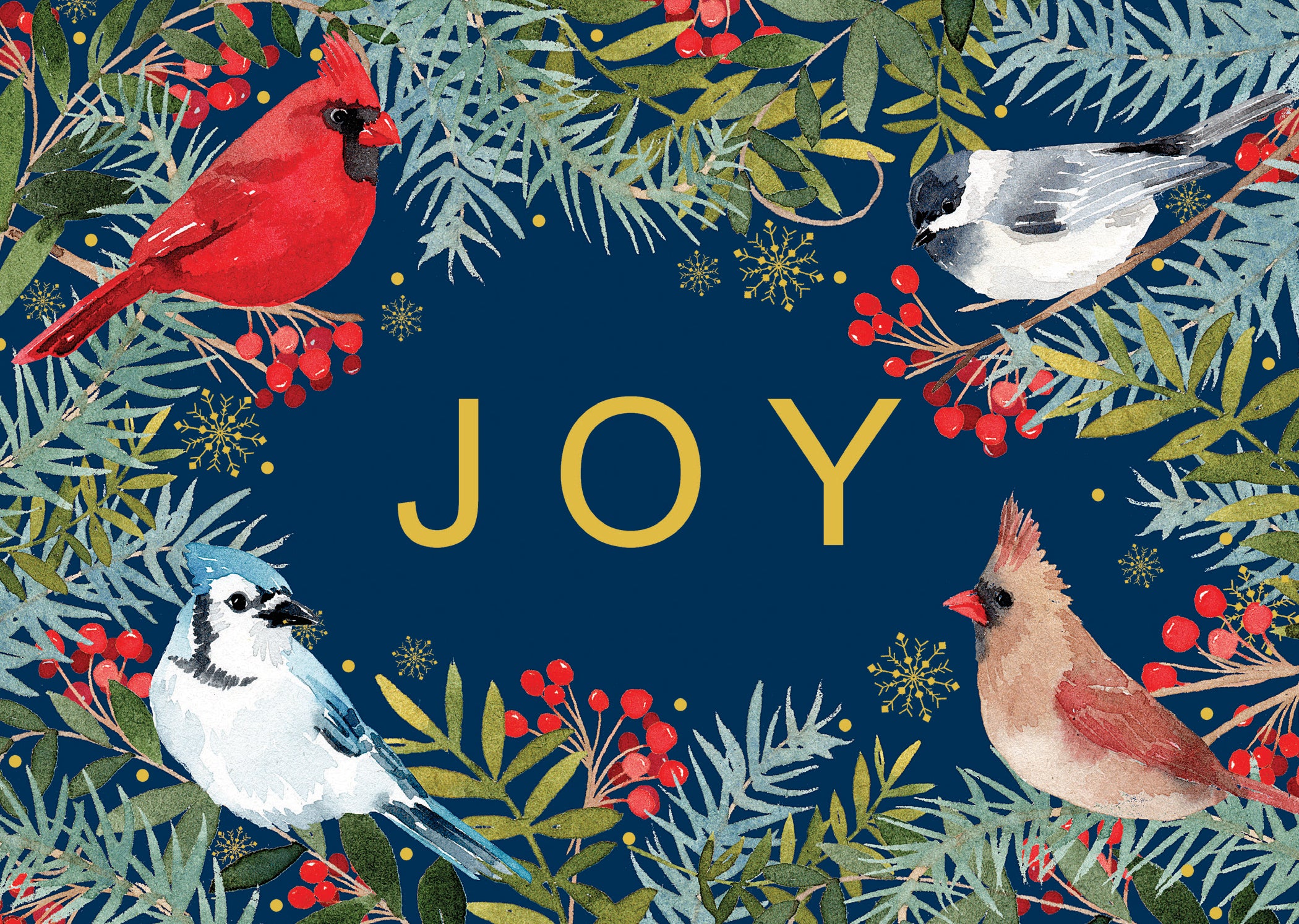 Peter Pauper Press Inc, - Wings of Joy Deluxe Boxed Holiday Cards