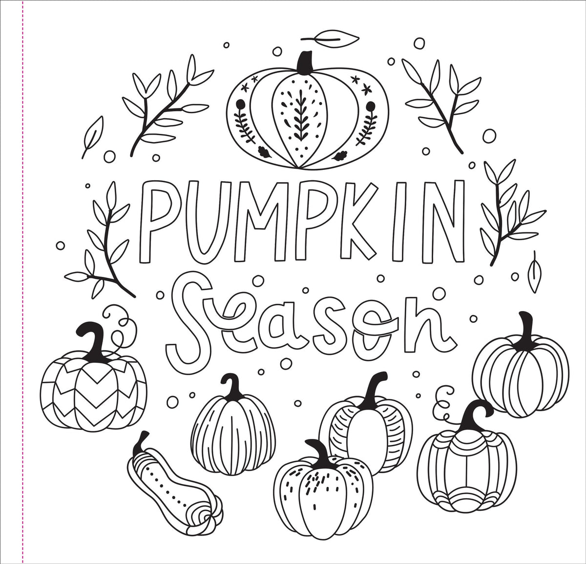 Peter Pauper Press -  Autumn Dreams Adult Coloring Book
