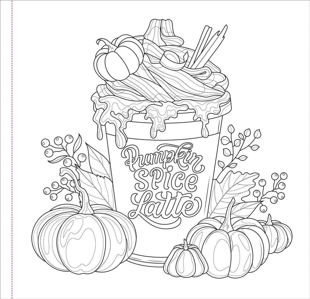 Peter Pauper Press -  Autumn Dreams Adult Coloring Book