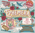 Peter Pauper Press Ephemera Adult Coloring Book