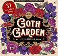 Peter Pauper Press Goth Garden Adult Coloring Book