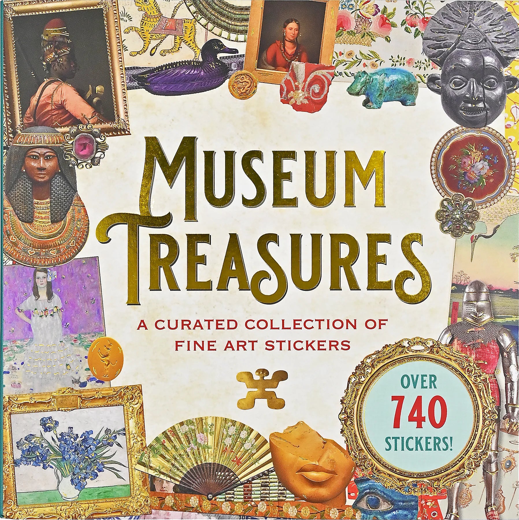 Peter Pauper Press Museum Treasures Sticker Book