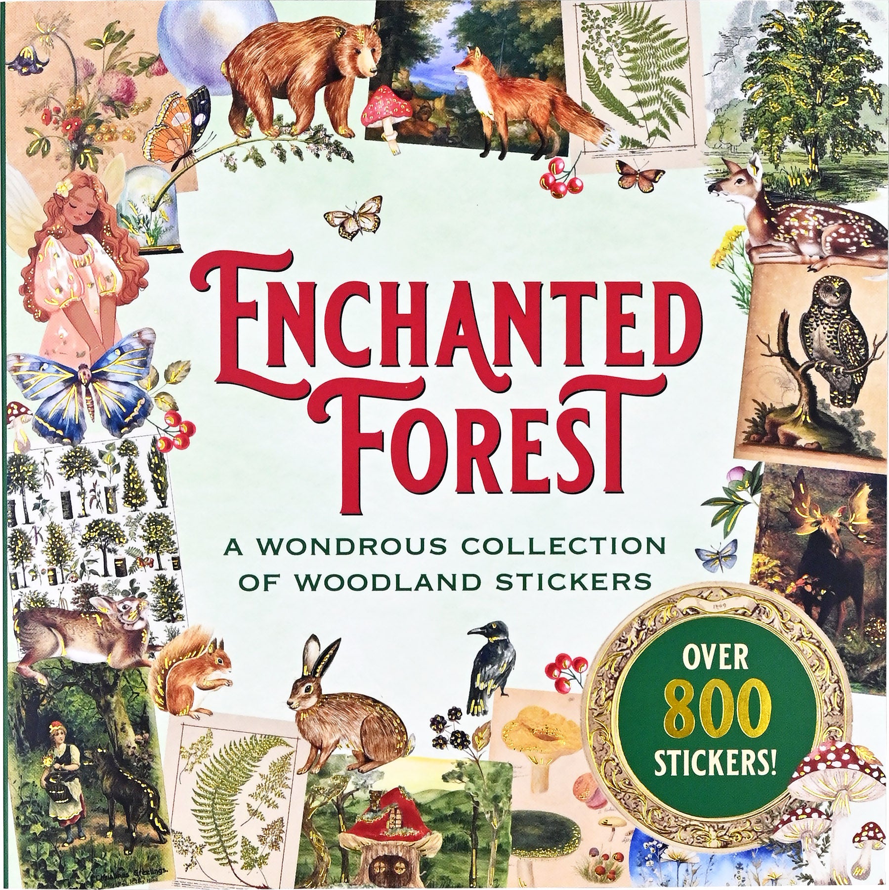 Peter Pauper Press  -  Enchanted Forest Sticker Book