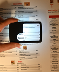 Peter Pauper Press, -  Lighted Menu Magnifier