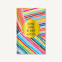 Chronicle Books, Rainbow, One Line A Day Journal