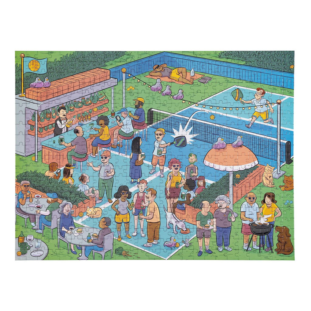 Pickleball Jigsaw Puzzle - 500 Pieces