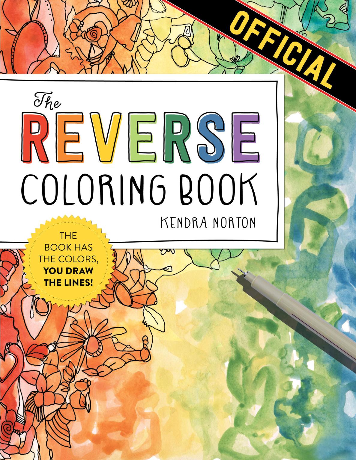 Hachette, The Reverse Coloring Book