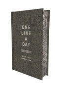 Chronicle Books, Charcoal Canvas One Line a Day