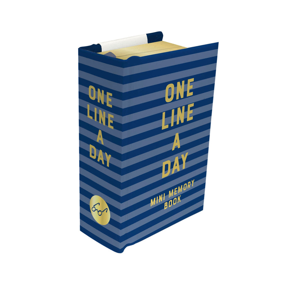 Chronicle, Navy Stripes Mini One Line a Day