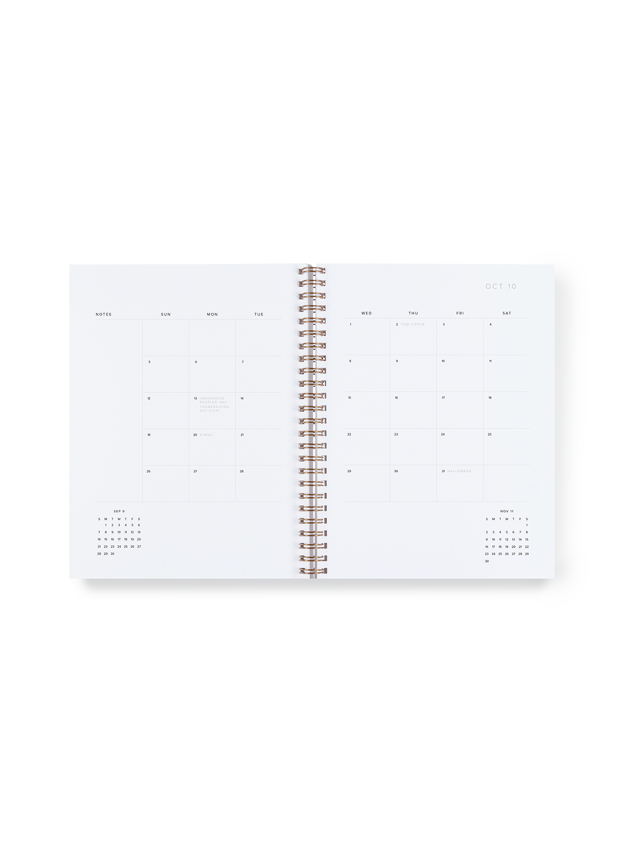 Appointed - 25-26 Weekly Grid Planner: Chambray Blue