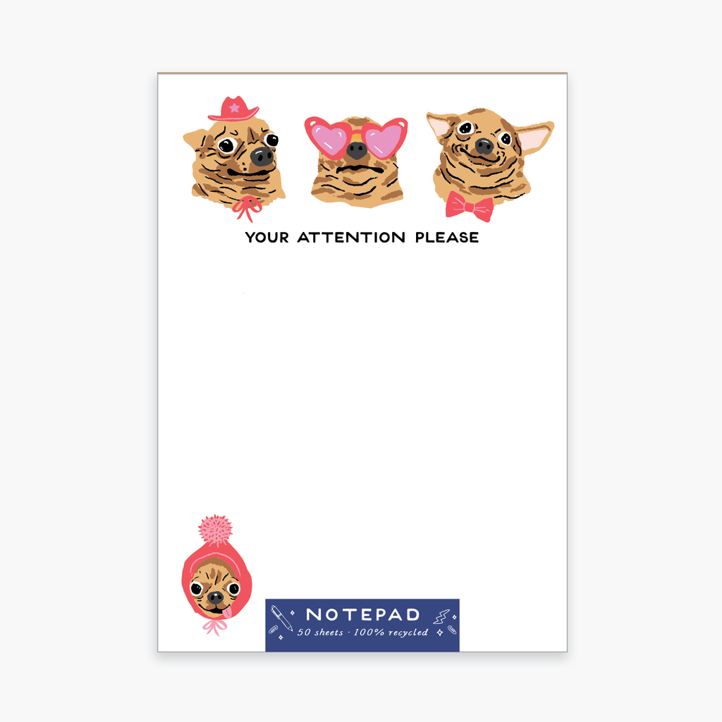 Party of One - Dogs Notepad