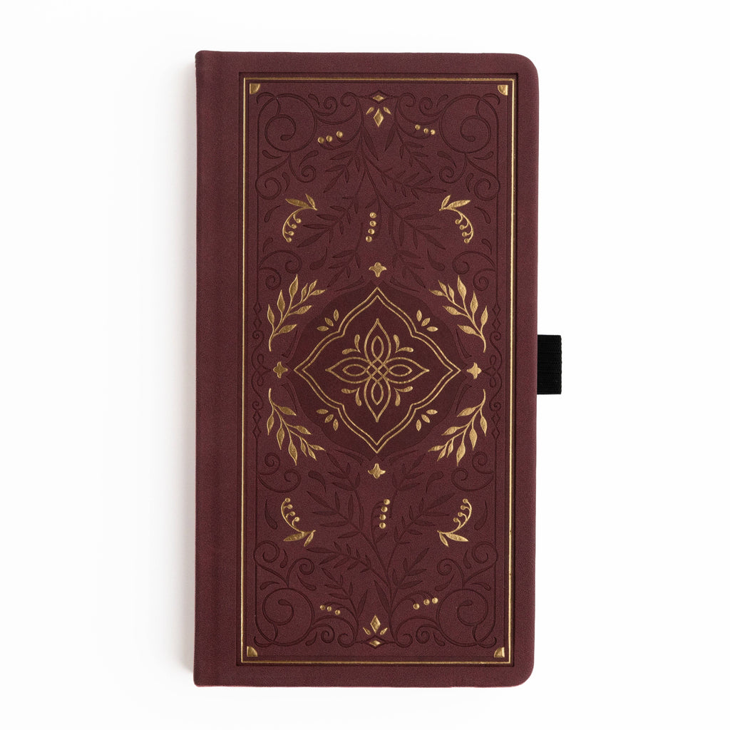 Archer and Olive - Storybook in Plum Notebook: Dot Grid / A5