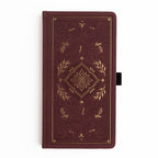 Archer and Olive - Storybook in Plum Notebook: Dot Grid / A5