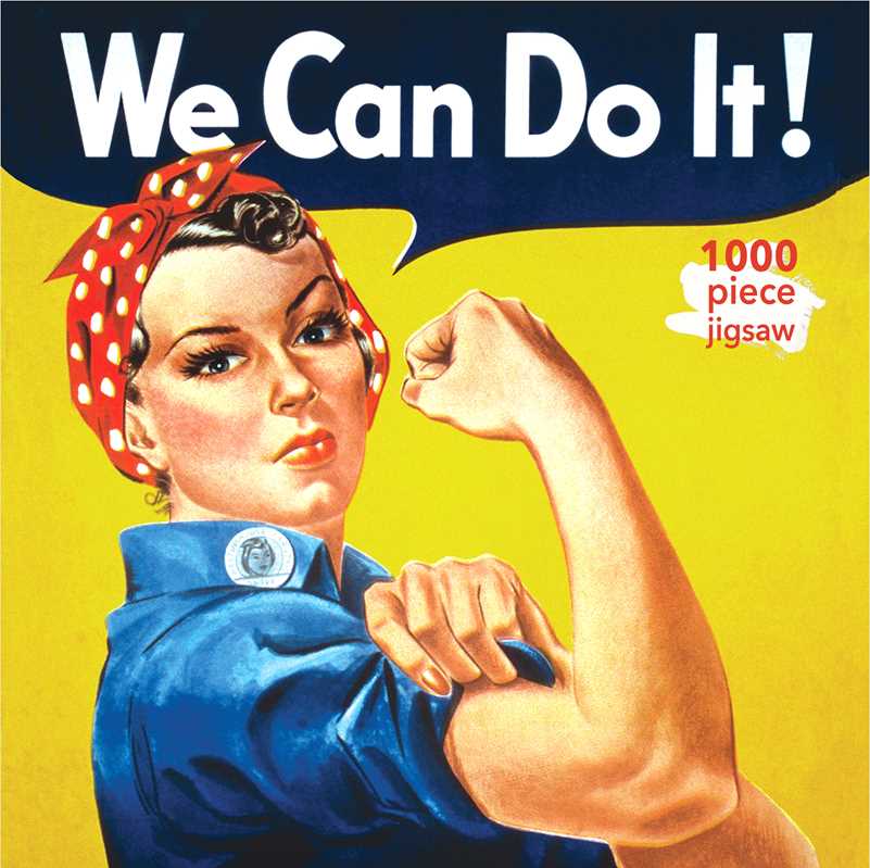 Simon & Schuster - Adult Jigsaw Puzzle J. Howard Miller: Rosie the Riveter Poster