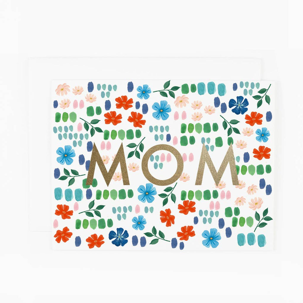 Dear Hancock - MOM Paint Marks and Flowers