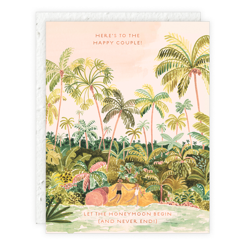 Seedlings, Beach Lovers Wedding + Engagement Card