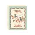 Wallflower Paper & Party - Bird Friends Birthday Card
