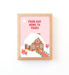 Graphic Anthology Greeting Cards - Gingerbread House Christmas Card Box Set
