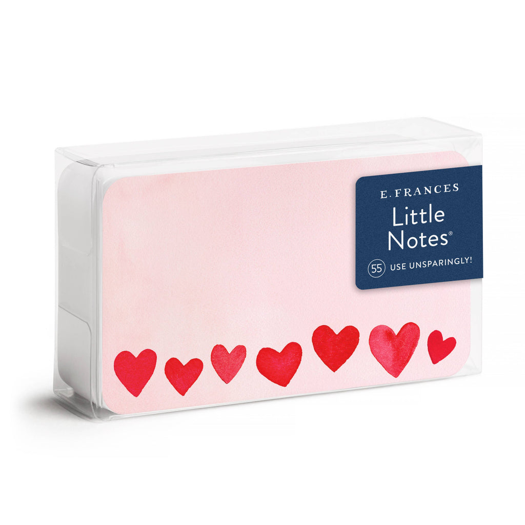 E. Frances Paper - Mini Hearts Blush Little Notes® NEW 55 count