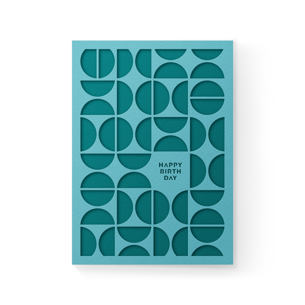 Dear Beni - Happy Bday Circles Pocket Card