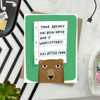 Barone and Co. - Absence Noted Get Well Card