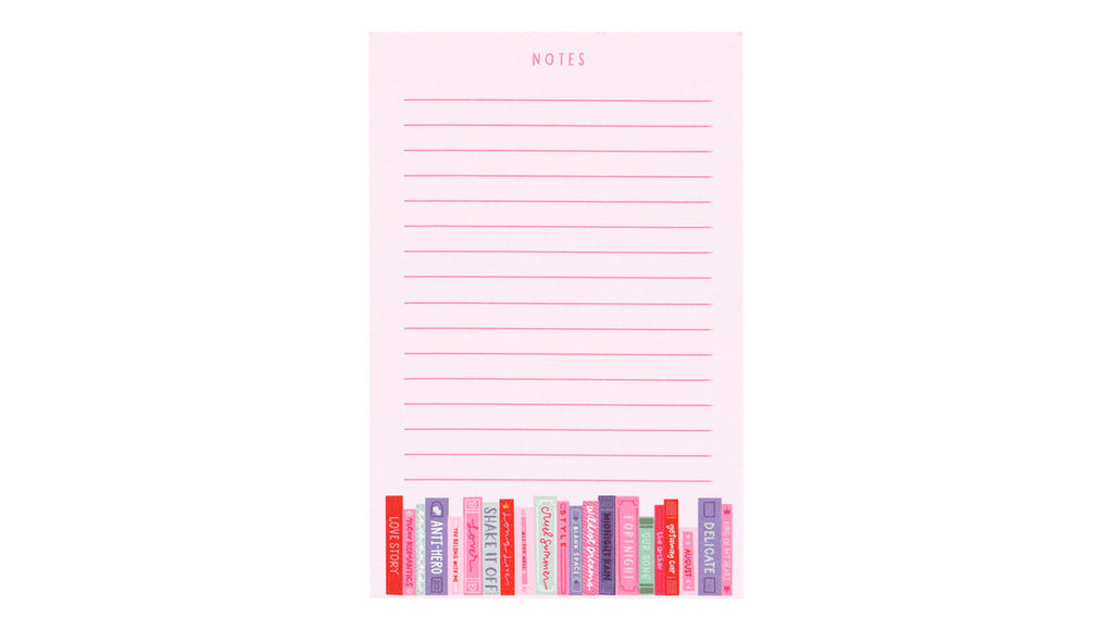 Pippi Post, Eras Book Tour Bookshelf 4x6 Notepad