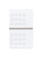 Appointed - 26-27 Weekly Task Planner: Charcoal Gray
