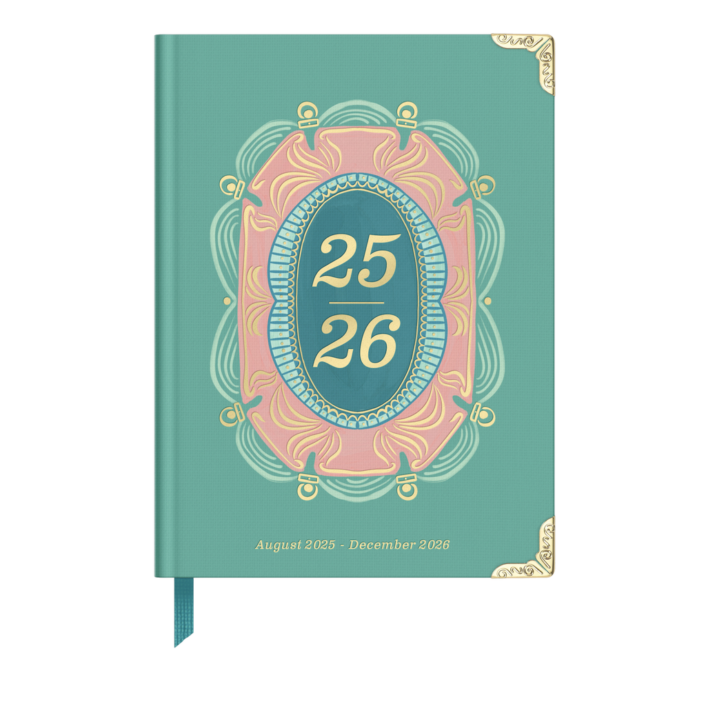 Good Juju Ink - 2026 Painted Frame 17-Month Medium Bound Planner