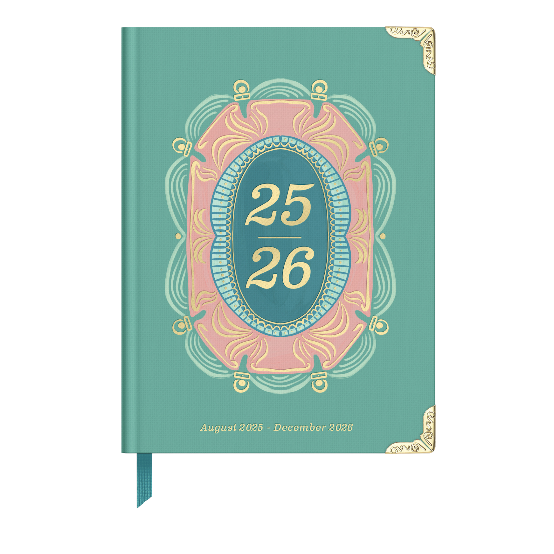 Good Juju Ink - 2026 Painted Frame 17-Month Medium Bound Planner