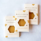 Anellabees - Party Decor 100% Pure Beeswax Birthday Candles