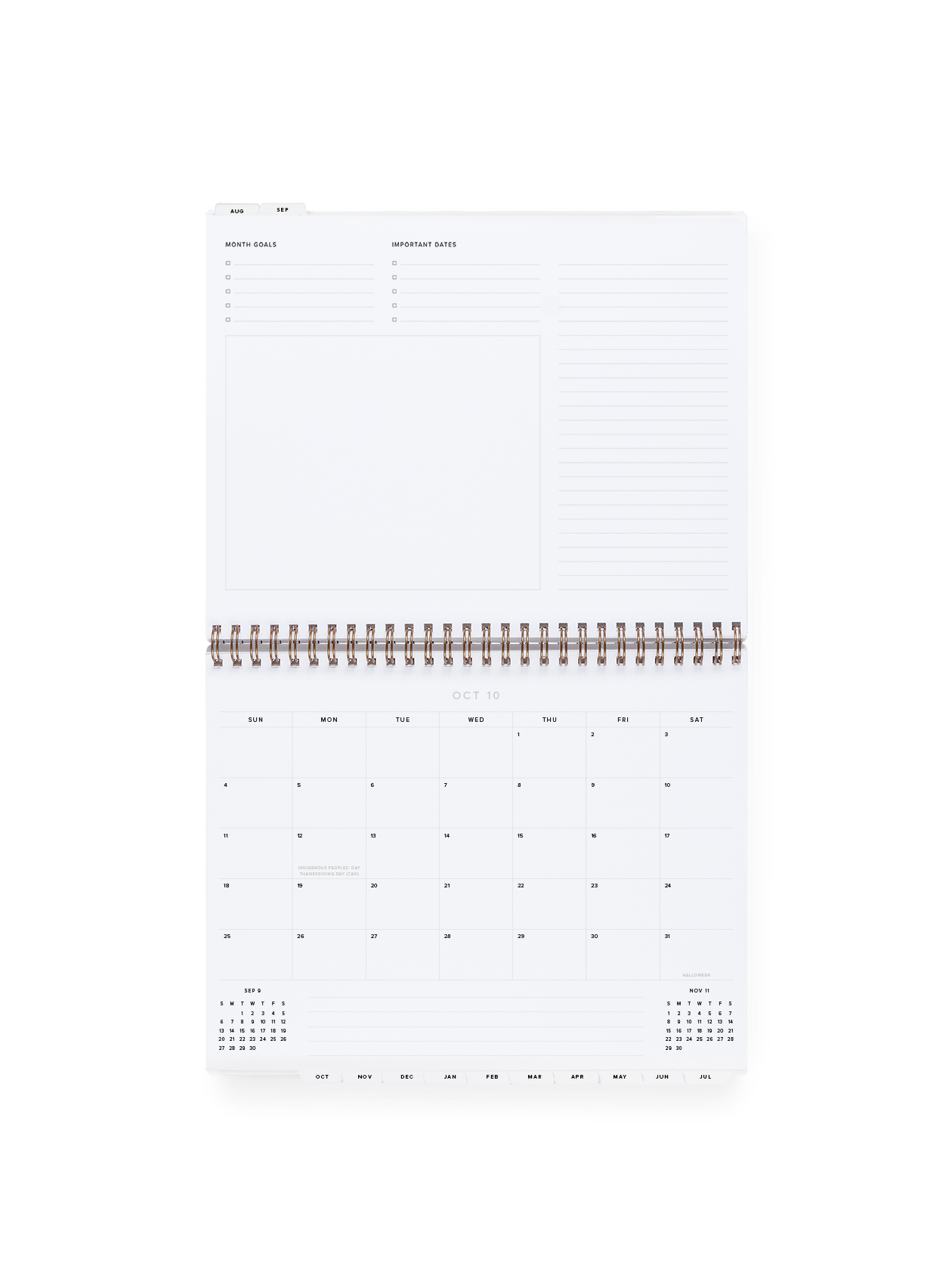 Appointed - 26-27 Weekly Task Planner: Charcoal Gray
