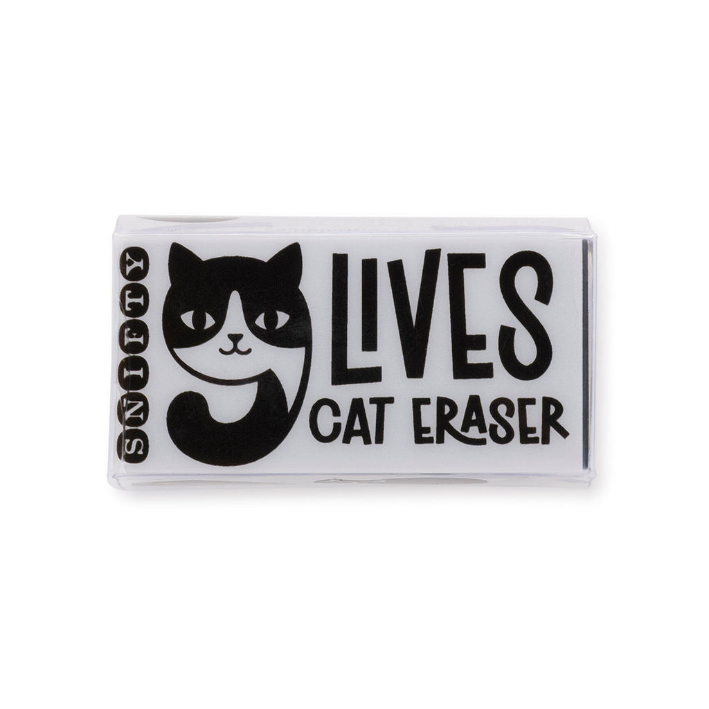 Snifty, 9 Lives Cat Eraser