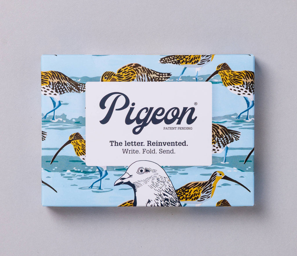 pigeonposted - Hebridean Pigeon, Folding Seaside Letter Set – Pack of 6