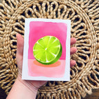 Cryptic Paper Co. - Set Of 5 Neon Fruit Note Cards For Any Occasion