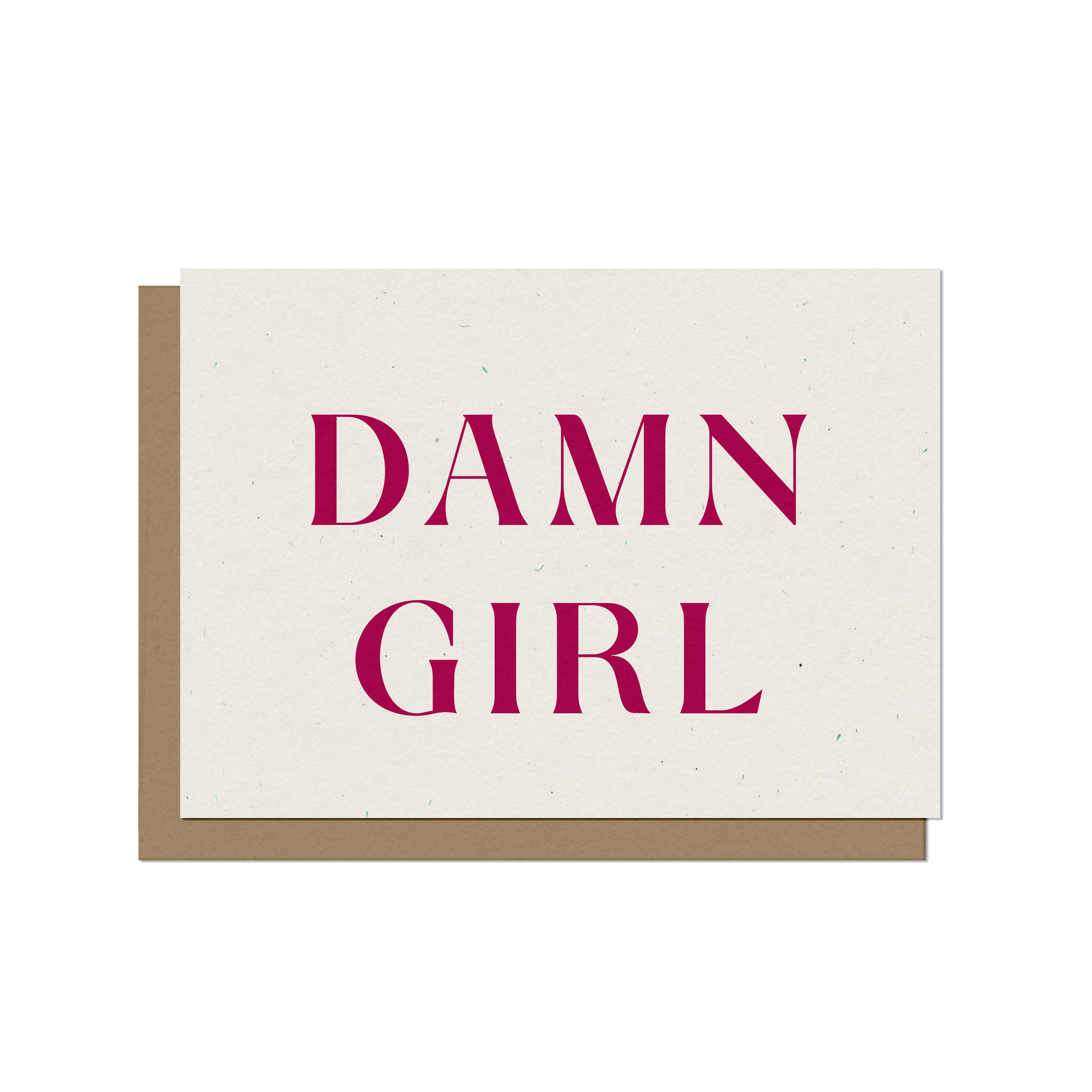 Statement Goods - Damn Girl Birthday Card
