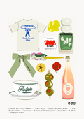 inviting affairs paperie - Trinket Sticker Sheet Foodie Favorites