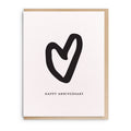 Dahlia Press - Anniversary - Letterpress Anniversary Card