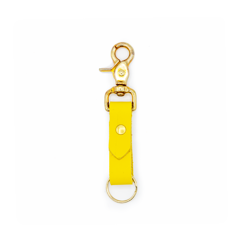 Glad & Young Studio - Swivel Snap Keychain - Solid Colors: Speckled