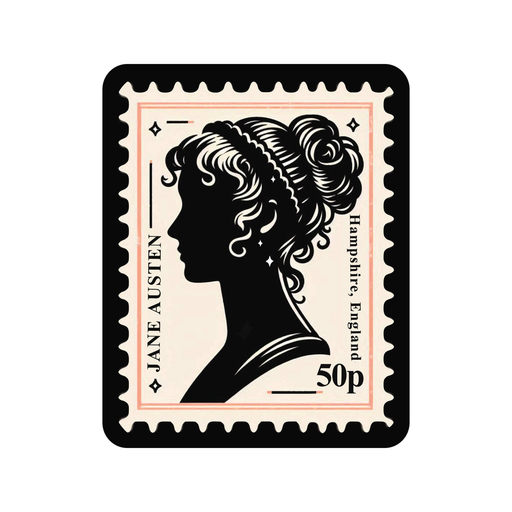 Juju and Moxie - Jane Austen Feminist Book Read Vinyl Sticker