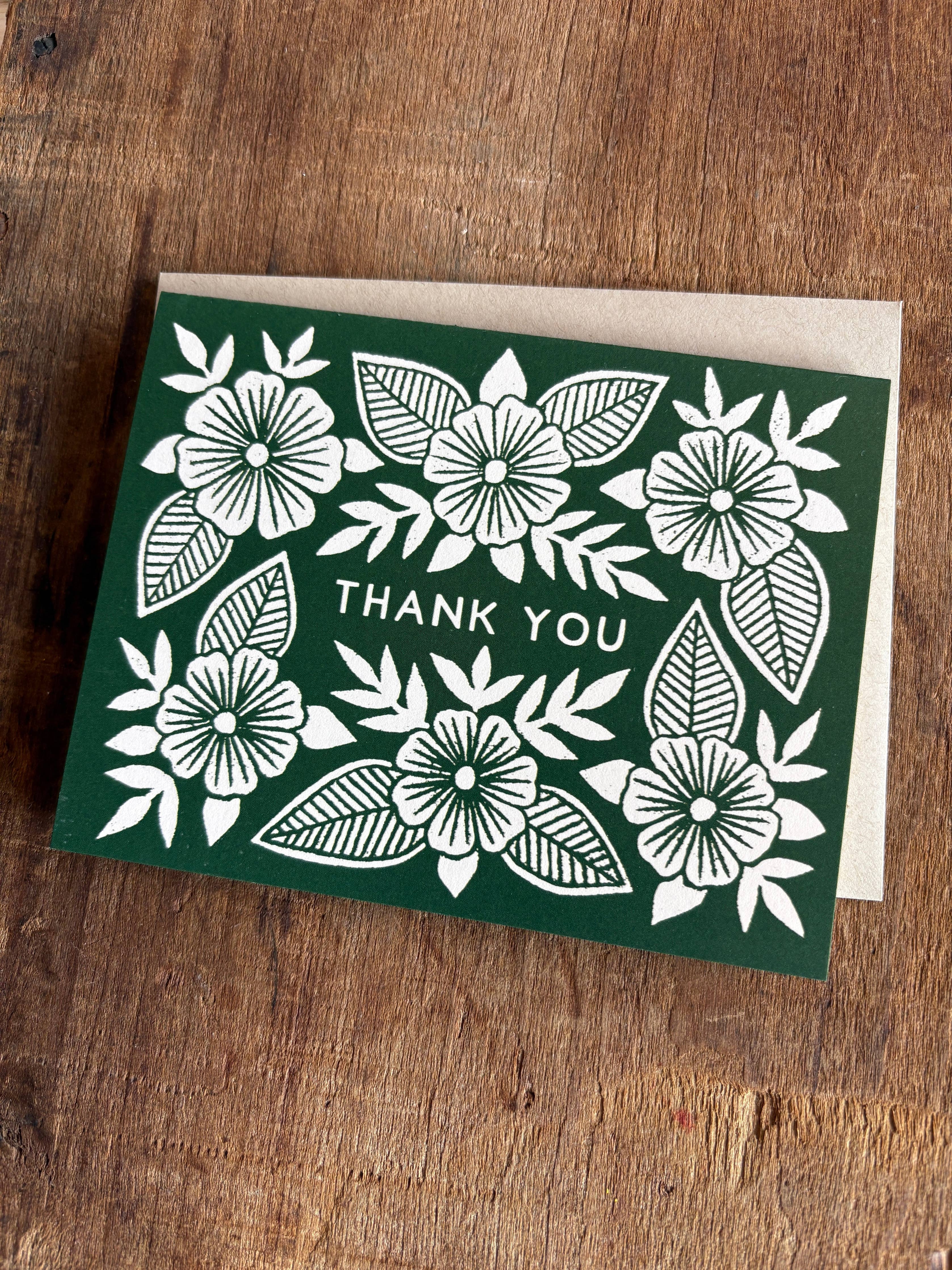 Katharine Watson - "Thank You," Greeting Card