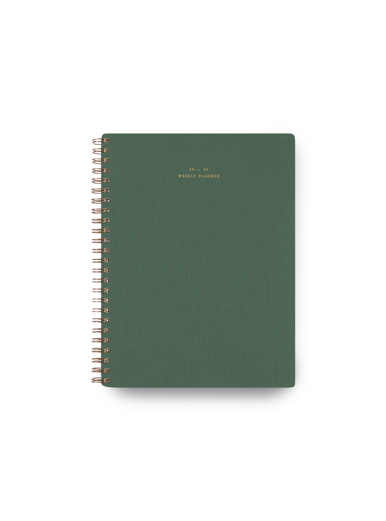 Appointed - 25-26 Weekly Grid Planner: Fern Green
