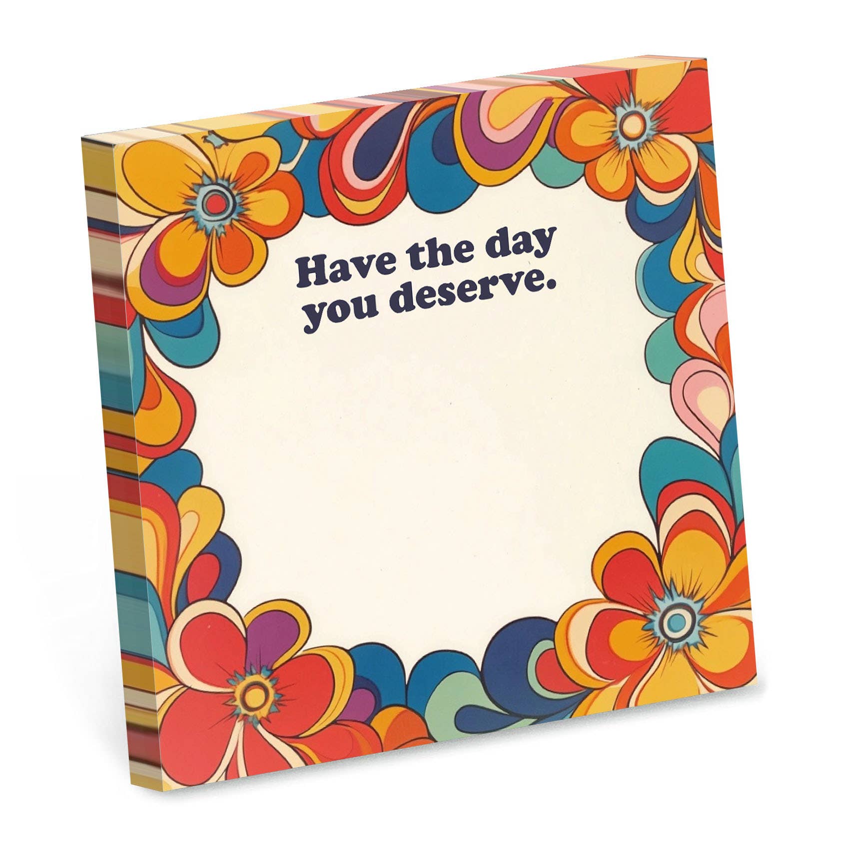 Bad Betty Greeting Co. - Have the Day You Deserve - Funny Sticky Note Pad