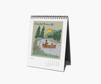 Rifle Paper Co. - 2026 Travel Sketchbook Desk Calendar