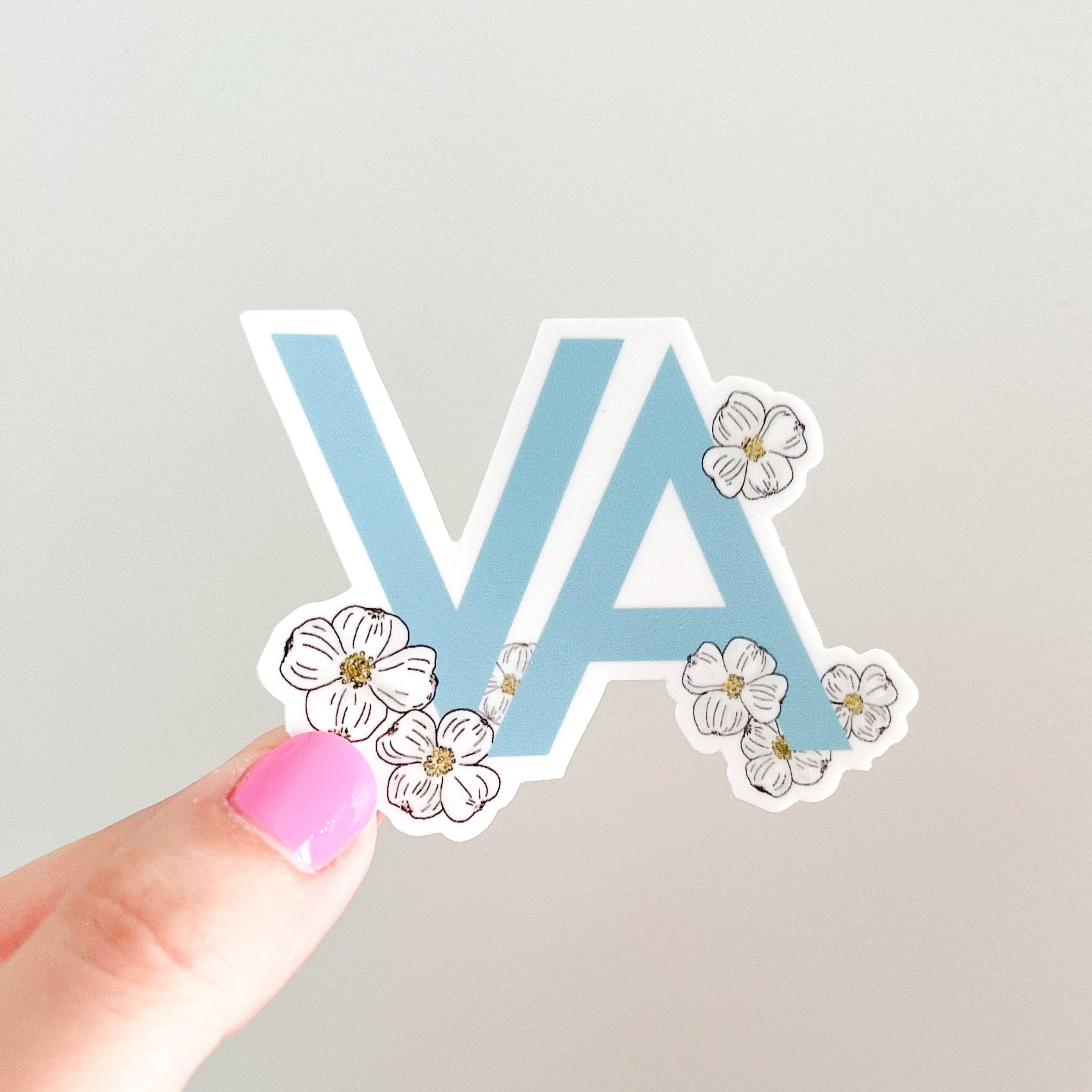 Thirteenwinks - VA Virginia Dogwood Sticker